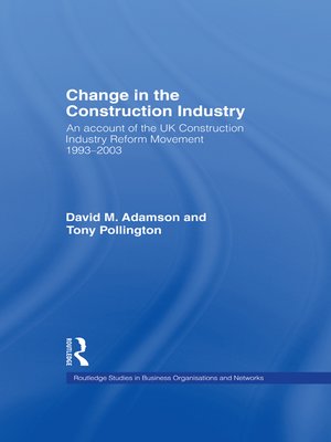 cover image of Change in the Construction Industry